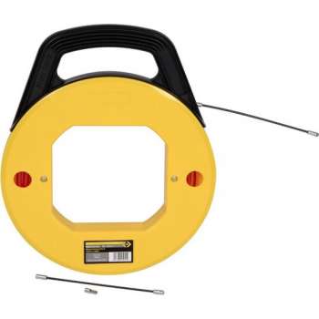 Trekveer Op Haspel 20 Meter Met Schroevdraad Kabeltrekker Nylon Kabel Netwerkkabel