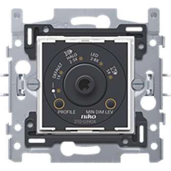 Niko Sokkel Draaiknopdimmer Universeel 2-draads 300w