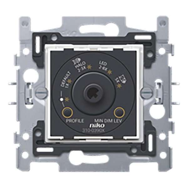 Niko Sokkel Draaiknopdimmer Universeel 2-draads 300w Niko Sokkel Draaiknopdimmer Universeel 2-draads 300w