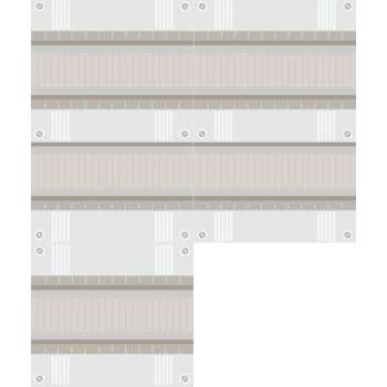60 modulen kast met buisinvoer