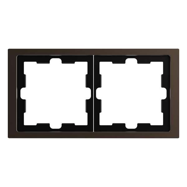 Afdekraam D-Life 2V - Metaal Mocca - Systeem Design - Schneider Electric - MTN4020-6552 Afdekraam D-Life 2V - Metaal Mocca - Systeem Design - Schneider Electric - MTN4020-6552
