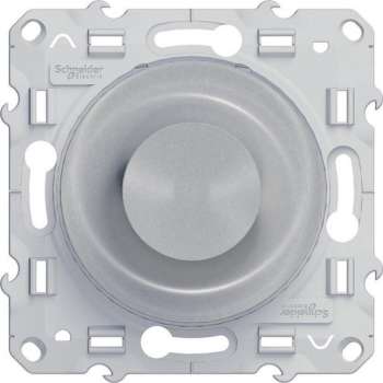 Universele Led-draaidimmer - Aluminium - Odace - Schneider Electric - S530512