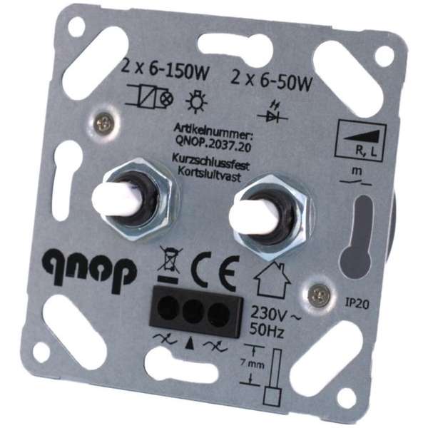 Qnop duo draaidimmer Qnop duo draaidimmer