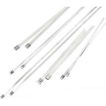 Metalen RVS Tie Wrap - 4,6 x 520 mm - 100 stuks