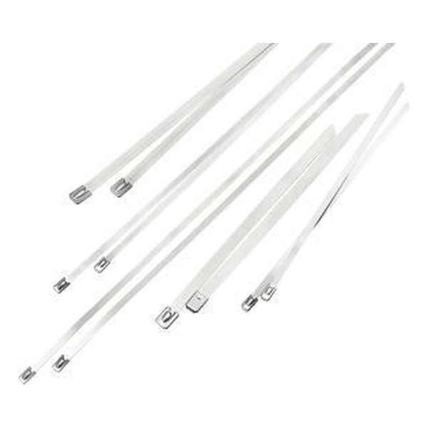 Metalen RVS Tie Wrap - 4,6 x 520 mm - 100 stuks Metalen RVS Tie Wrap - 4,6 x 520 mm - 100 stuks