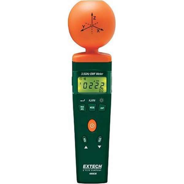 EXTECH 480836: RF EMF Sterkte Meter EXTECH 480836: RF EMF Sterkte Meter