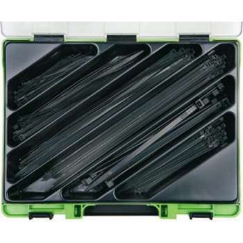 Reca Viso-Koffer kabelbandjes2,5-7,5mm zwart