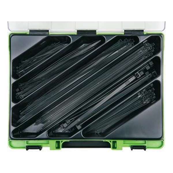 Reca Viso-Koffer kabelbandjes2,5-7,5mm zwart Reca Viso-Koffer kabelbandjes2,5-7,5mm zwart