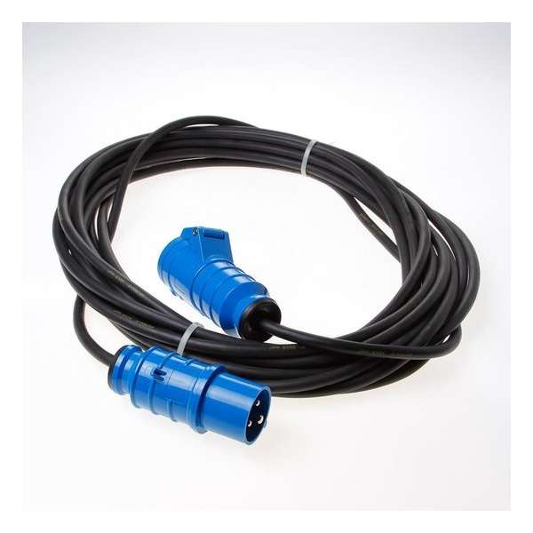 Verlengkabel 3 x 1.5mm² cee 220V 10 meter Verlengkabel 3 x 1.5mm² cee 220V 10 meter
