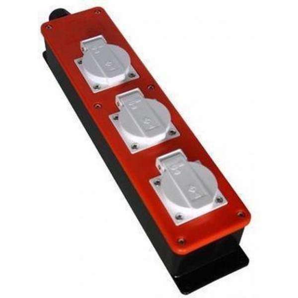 Verdeeldoos 3 x 1.5 Met 10 meter Snoer Verdeeldoos 3 x 1.5 Met 10 meter Snoer