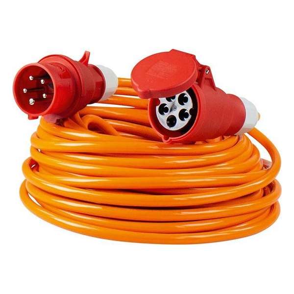 AS Schwabe verlengkabel 400 volt 10 m H07BQ-F 5G1.5 AS Schwabe verlengkabel 400 volt 10 m H07BQ-F 5G1.5