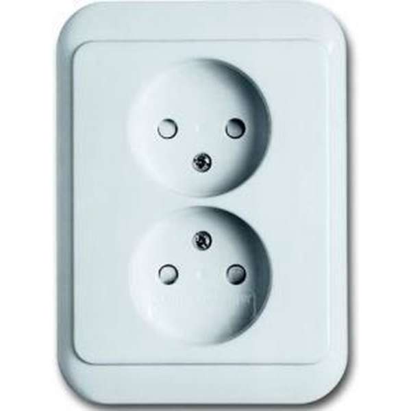 ABB Busch-Jaeger Contactdoos inbouw 2116-0-0481 ABB Busch-Jaeger Contactdoos inbouw 2116-0-0481