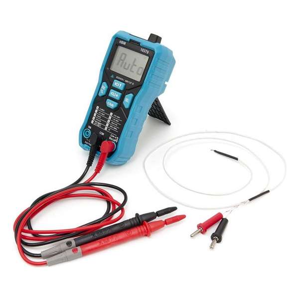Professionele Digitale Multimeter Met Kabelvinder Functie en LED Verlichting