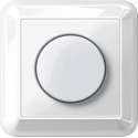 Universele LED Draaidimmer Compleet - Polarwit - Merten Atelier M - Schneider Electric - MTN5134-388119_TO