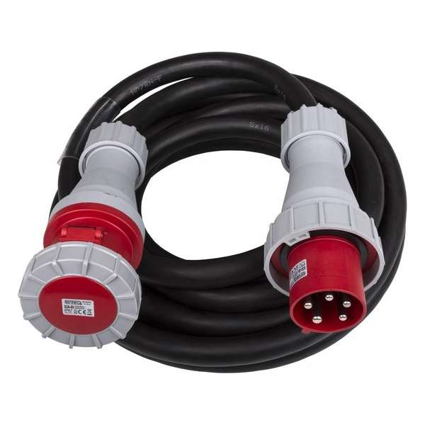 Krachtstroom kabel-63A-5G16-10M Krachtstroom kabel-63A-5G16-10M