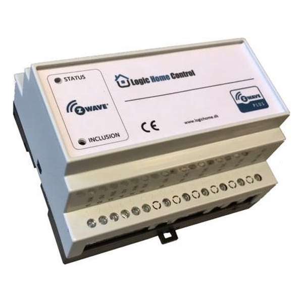 LogicHomeControl Relais Z-Wave Plus Dinrail 6 Z-Wave LogicHomeControl Relais Z-Wave Plus Dinrail 6 Z-Wave