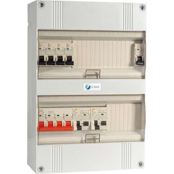 3 fase E-Tech groepenkast 5 groepen 3 fase E-Tech groepenkast 5 groepen