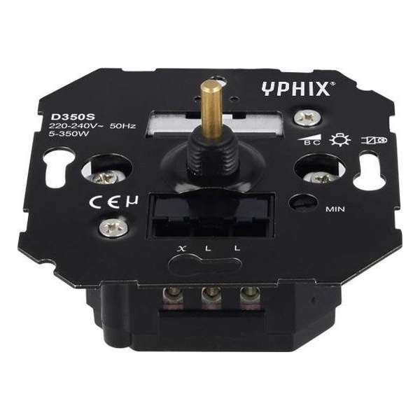 LED dimmer 5-350W inbouw 230V fase afsnijding LED dimmer 5-350W inbouw 230V fase afsnijding