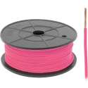 FLRY -B kabel - 1x 0,75mm - Licht Roze - Rol 100 meter