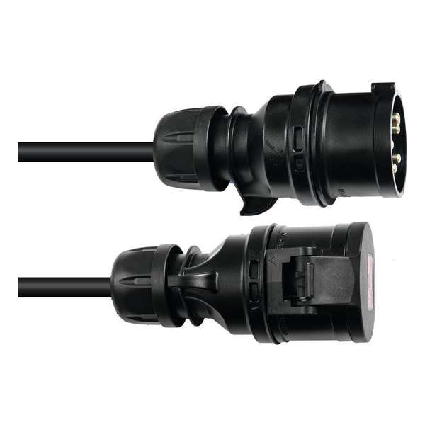 PSSO krachtstroom kabel CEE 16A 5x2.5 10m Zwart PSSO krachtstroom kabel CEE 16A 5x2.5 10m Zwart