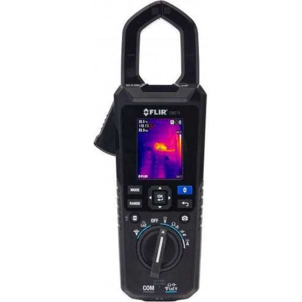 FLIR CM275: FLIR industriële AC / DC-stroomtang met warmtebeeldcamera met datalogging / draadloze connectiviteit en IGM ™ FLIR CM275: FLIR industriële AC / DC-stroomtang met warmtebeeldcamera met datalogging / draadloze connectiviteit en IGM ™