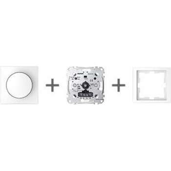 Universele LED Draaidimmer Compleet - Lotuswit - Merten D-Life - Schneider Electric - MTN5134-6535_TO