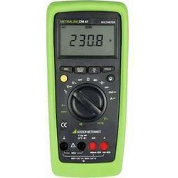 Gossen Metrawatt METRALINE DM 41 Multimeter Digitaal CAT III 600 V, CAT IV 300 V Weergave (counts): 4000 Gossen Metrawatt METRALINE DM 41 Multimeter Digitaal CAT III 600 V, CAT IV 300 V Weergave (counts): 4000