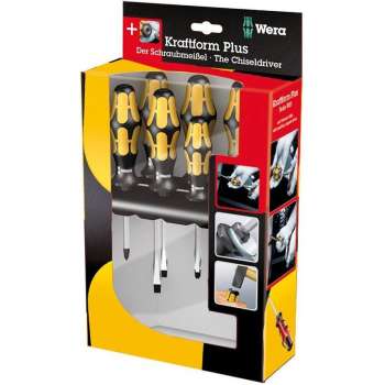 WERA 932 S/6 De schroefbeitel + houder