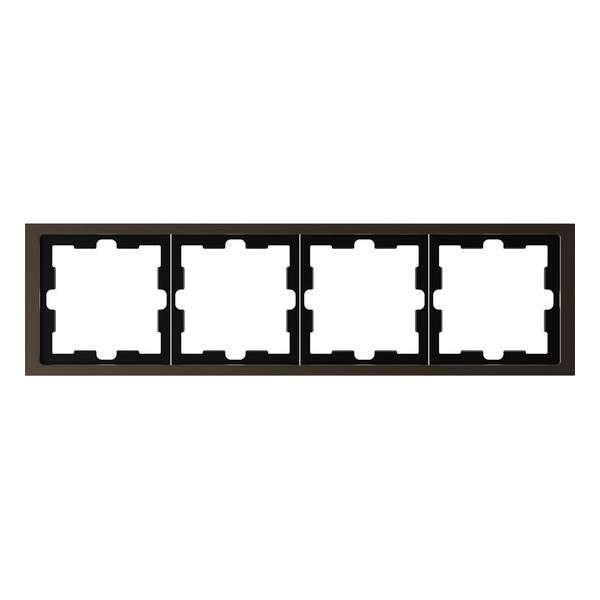 Afdekraam D-Life 4V - Metaal Mocca - Systeem Design - Schneider Electric - MTN4040-6552 Afdekraam D-Life 4V - Metaal Mocca - Systeem Design - Schneider Electric - MTN4040-6552