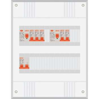 1 fase groepenkast met 5 licht groepen