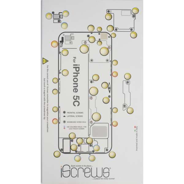 iScrews Schroeven organiser voor Apple iPhone 5c iScrews Schroeven organiser voor Apple iPhone 5c