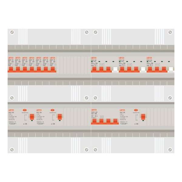 3 fase groepenkast met 7 licht groepen en 3 krachtgroepen 3 fase groepenkast met 7 licht groepen en 3 krachtgroepen