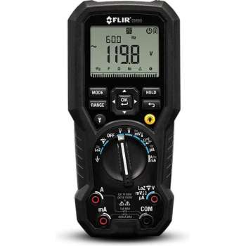 Flir DM90: TRMS multimeter met temperatuurmeting