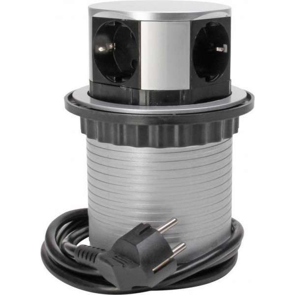 Kopp 229005011 Stekkerdoostoren 3-voudig Zilver Randaarde stekker 1 stuk(s) Kopp 229005011 Stekkerdoostoren 3-voudig Zilver Randaarde stekker 1 stuk(s)