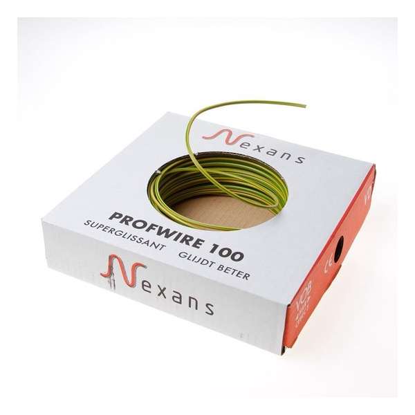 Nexans Profwire kabel installatiedraad groen/geel 2.5mm²