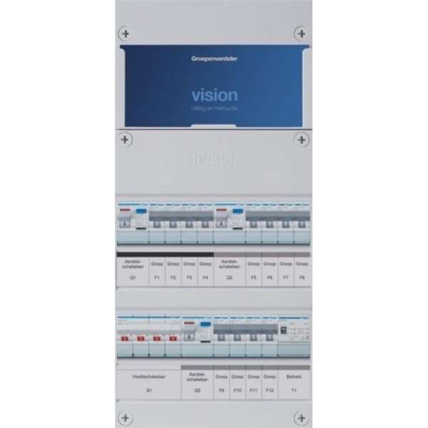 Hager groepenkast VKS444L-T Hager groepenkast VKS444L-T