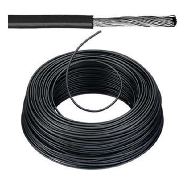 VOBst draad 2,5 mm² - zwart (H07V-K) - VOBST2ZW VOBst draad 2,5 mm² - zwart (H07V-K) - VOBST2ZW
