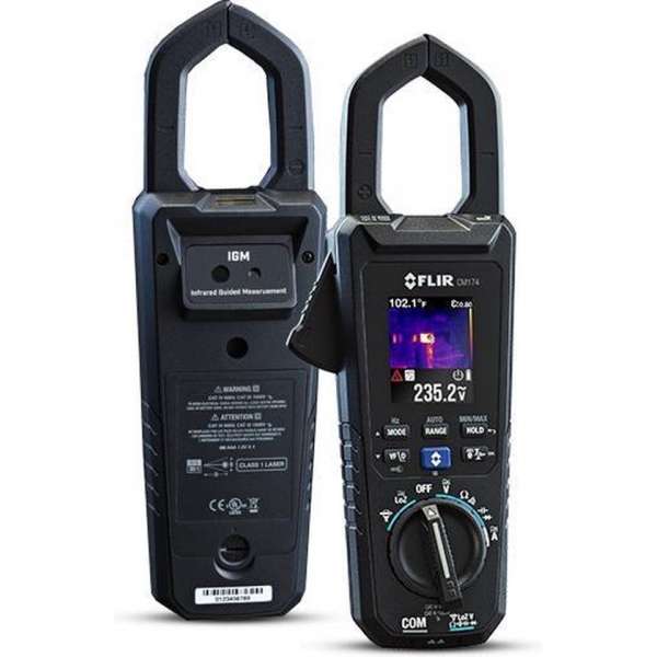 Flir Cm174 Stroomtang Digitaal Cat Iii 1000 V Cat Iv 600 V Weergave (Counts): 6000 Flir Cm174 Stroomtang Digitaal Cat Iii 1000 V Cat Iv 600 V Weergave (Counts): 6000