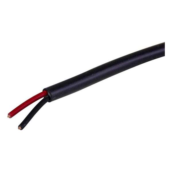 Elektrokabel 2x1mm², Rol 100 meter Elektrokabel 2x1mm², Rol 100 meter