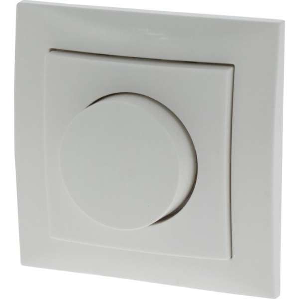 Qlink dimmer – inbouw – universeel – LED 6–50W – gloeilamp 6–150W – met raam Q-Link S1 – polarwit Qlink dimmer – inbouw – universeel – LED 6–50W – gloeilamp 6–150W – met raam Q-Link S1 – polarwit
