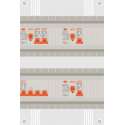 3 fase groepenkast met 4 licht groepen