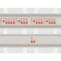 1 fase groepenkast met 13 licht groepen