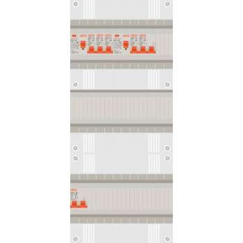 1 fase groepenkast met 4 licht groepen en kookgroep