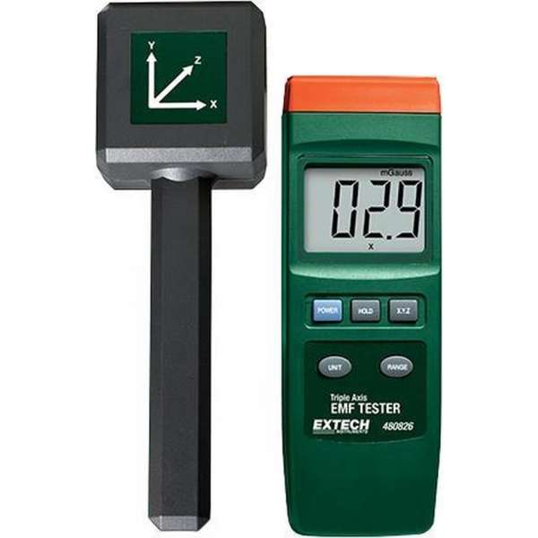 EXTECH 480826: Triple Axis EMF Tester EXTECH 480826: Triple Axis EMF Tester