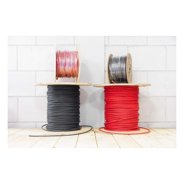 Solar Kabel - 4mm2 rood (500 meter) Solar Kabel - 4mm2 rood (500 meter)