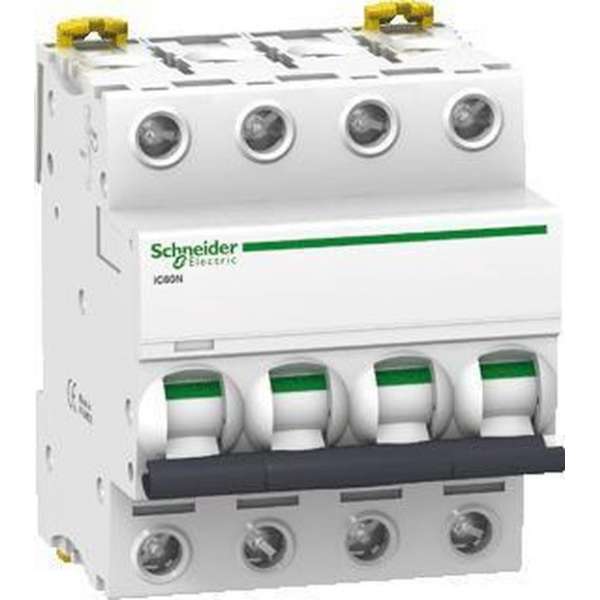 Schneider Electric Merlin Gerin Installatieautomaat IC60N 4P D63 A9F75463 Schneider Electric Merlin Gerin Installatieautomaat IC60N 4P D63 A9F75463