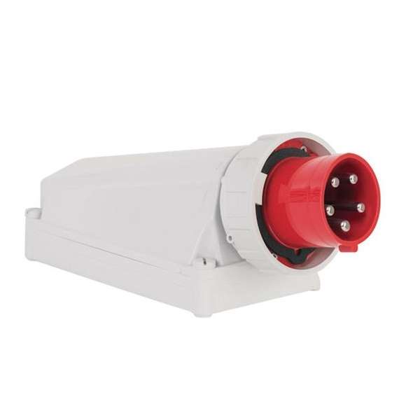 Mete - CEE male 5 polig 6H 125A IP67 - waterdicht - kracht wandcontactdoos 380-415VAC Mete - CEE male 5 polig 6H 125A IP67 - waterdicht - kracht wandcontactdoos 380-415VAC