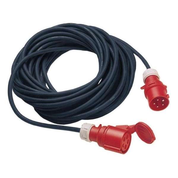 Verlengkabel 400 V / 6 mm² - 20 meter - verlengsnoer