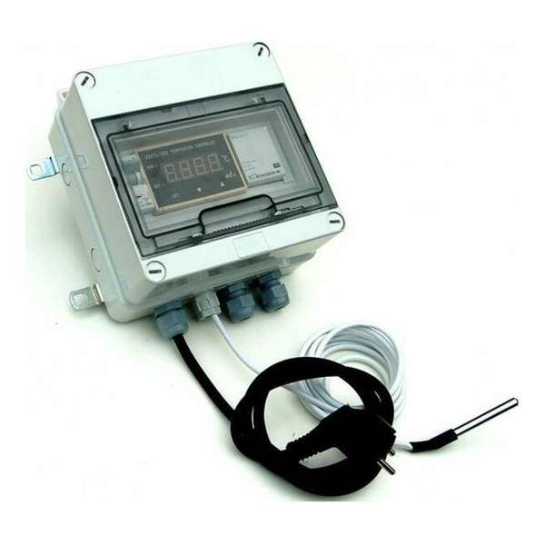 PID regelkast aan-uit met externe sensor PT100 PID regelkast aan-uit met externe sensor PT100