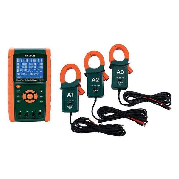 EXTECH PQ3450-12: 1200A Datalogging Power Analyzer Kit EXTECH PQ3450-12: 1200A Datalogging Power Analyzer Kit